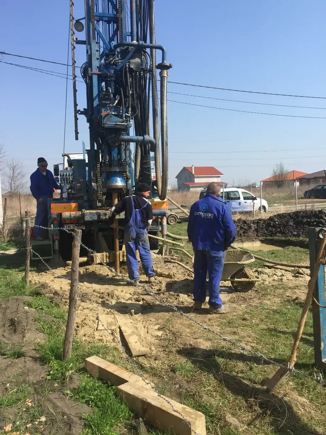 Foraj cu circulație inversă executat de Comporsa (3)